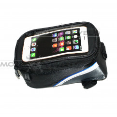 Велосипедная сумка на раму (для инструмента и смартфона 5.5″,4.8″,4.2″ чёрная, ROSWHEEL, 3 шт) (#MD), mod:GA-42