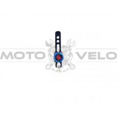 Мигалка велосипедная алюминиевая "Алмаз",mod:HJ-016 (цвет: синий)