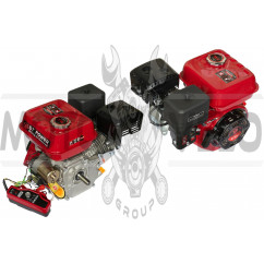 Двигатель м/б 168F (6,5Hp) (полный комплект) (электростартер, вал Ø 20мм, под шпонку) DAOTONG