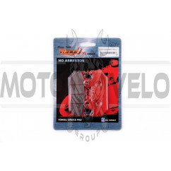 Колодки тормозные (диск) Honda CBR250F/500F (красные) YONGLI