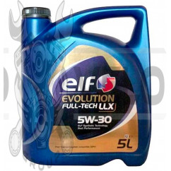 Масло автомобильное, 5л   (SAE 5W-30, синтетика, Evolution Full-Tech LLX)   ELF   (#GPL)