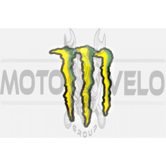 Наклейка   логотип   MONSTER ENERGY   (27х18см)   (#7312A)