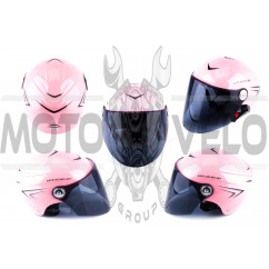 Шлем открытый (mod:SM818) (size:XL, розовый) HELMO