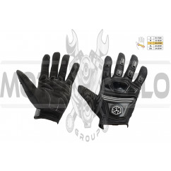 Перчатки SCOYCO (mod:MC-24, size:L, черные, текстиль)