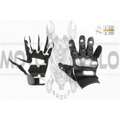 Перчатки SCOYCO (mod:MC-33, size:L, черные, текстиль)