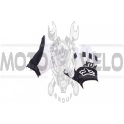 Перчатки FOX DIRTPAW (mod:030, size:XL, черно-белые)