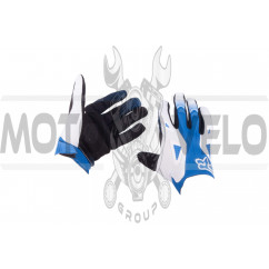 Перчатки DIRTPAW (mod:034, size:L, черно-синие) FOX