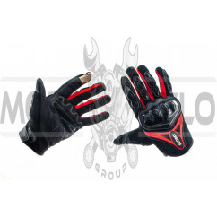 Перчатки SUOMY (черно-красные size M)