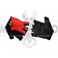 Перчатки без пальцев GLOVE (mod:Freeride, size:L, красные) FOX