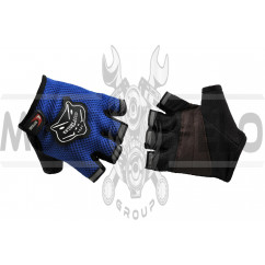Перчатки без пальцев (mod:HD-10, синие) KNIGHTOOD