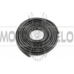 Шланг топливный Ø4mm, 20 метров (резиновый, черный) HTY (mod:A)