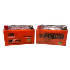 АКБ UTX7A-BS 12V7A (GEL) оранжевый OUTDO 150*87*94