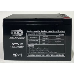 АКБ 12V7A OT7-12 электро-велосипед 150x95x65 OUTDO