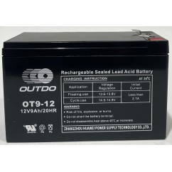 АКБ 12V9A OT9-12 электро-велосипед 150x65x95 OUTDO