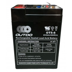 АКБ 6V 5A (70x100x47) для детских электромобилей
