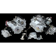 Двигатель DELTA , ALFA , ACTIVE - 125 (механика) чугунный цилиндр КВАДРИК 3+1 SILVER