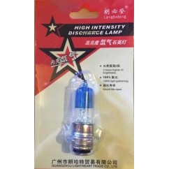 Лампа фары 12V35/35W (1 ус синяя блистер)