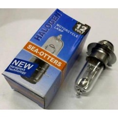Лампа фары 12V35/35W P15d-25-3 3 уса белая