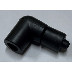 Надсвечник силиконовый 2t черный