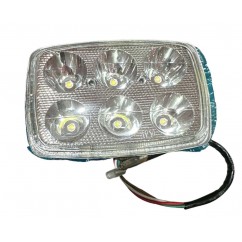 Вставка в фару LED квадратная DELTA / АЛЬФА