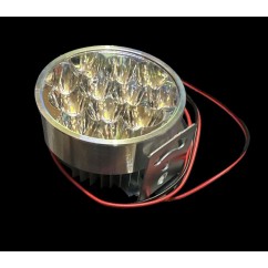 Фара LED L201-18W круглая D69мм FLOOD9-85V DC 1,5 12шт.6000К IP67 1800Lm