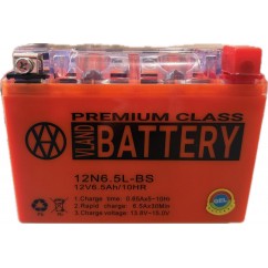 АКБ 12 V 6,5 A / 10 HR (GEL) оранжевый VLAND 138*65*100