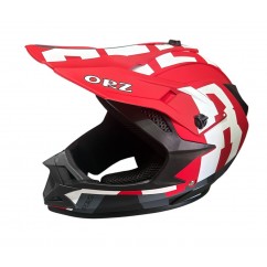 Шлем кросс ORZ - 218 Matte RED