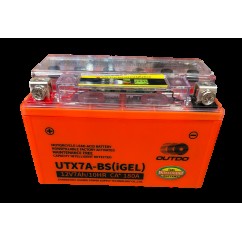 АКБ UTX7A-BS 12V7A (iGEL) оранжевый OUTDO c ИНДЕКАТОРОМ 150*87*95