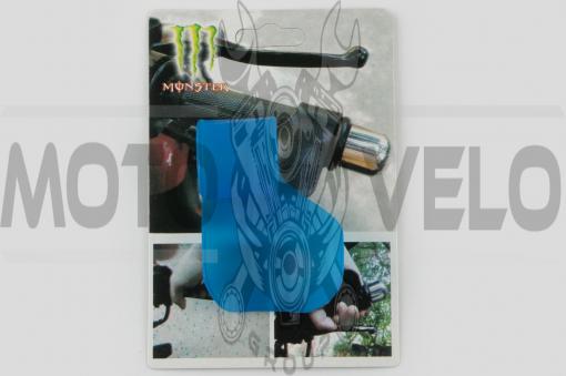 Рычаг круиз контроля ручки газа MONSTER ENERGY (универсальный, синий) XJB