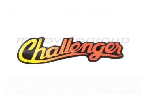 Наклейка декор CHALLENGER (15x10см) (#3133)