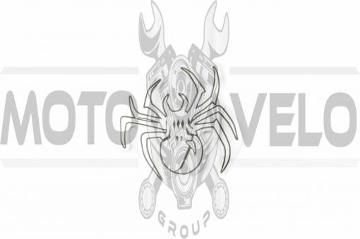 Наклейка декор SPIDER (9х9см) (#6883)