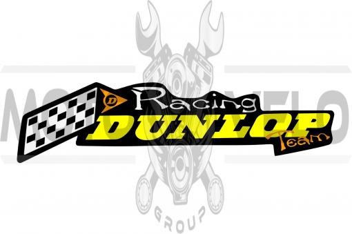 Наклейка логотип DUNLOP (20х5см) (#3136)