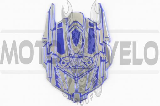 Наклейка шильдик TRANSFORMER (синяя) (#4662)