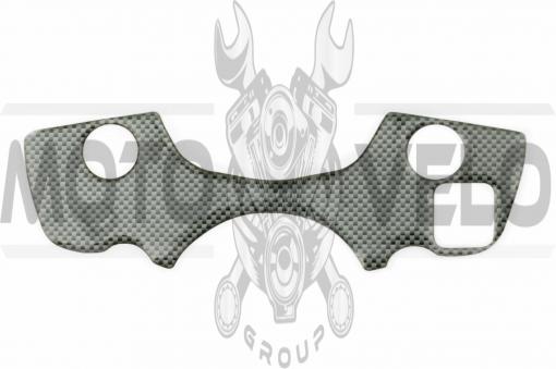 Наклейка декор на траверсу CARBON (19х6см) (5278)