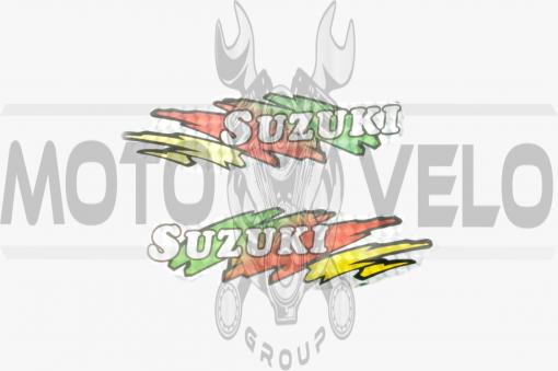 Наклейки (набор) SUZUKI (14х4см) (#5834)