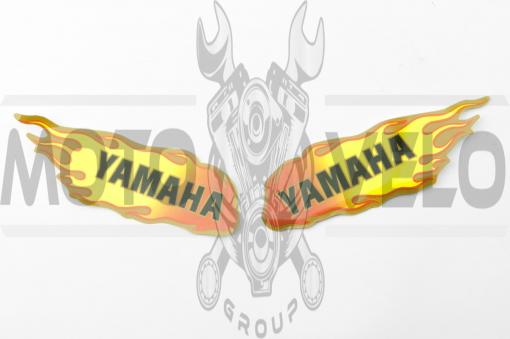 Наклейки (набор) Yamaha FLAME (12х4см) (0332C)