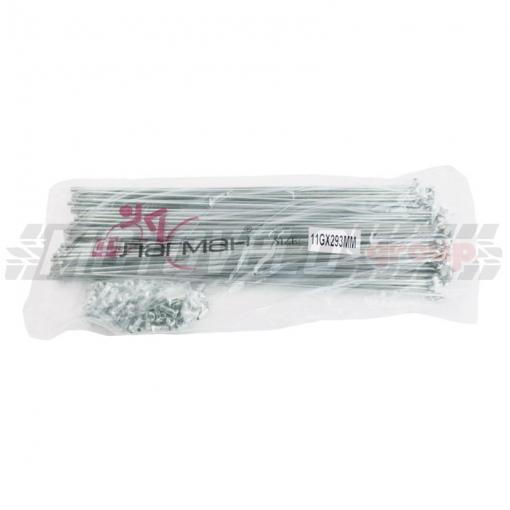Спицы на заднее колесо Украина 14Gx292 mm (уп.100 шт.)
