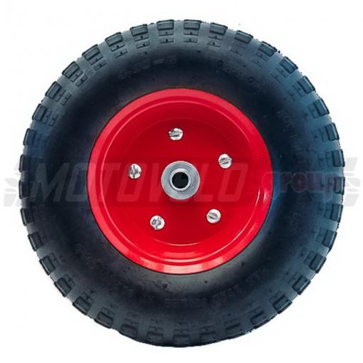 Колесо на садовую тачку 4.00-6 (d=16 mm) "DM"
