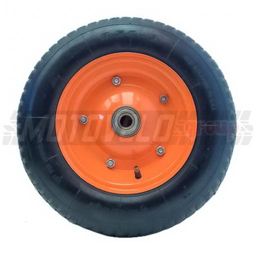 Колесо на садовую тачку 3.50-8 (d=20 mm) "DM"