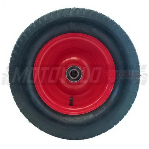 Колесо на садовую тачку 16x6.50-8 (d=20 mm)