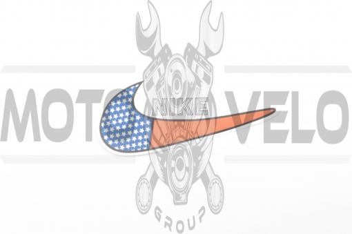 Наклейка логотип NIKE (14х6см) (#3289)