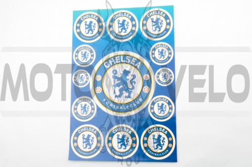 Наклейки (набор) спонсор CHELSEA (32х23см) (#5752A)