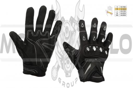 Перчатки SCOYCO (mod:MC-10, size:M, черные, текстиль)