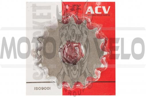 Звезда трансмиссии (передняя) ЯВА 428-16T (сталь 20) ACV
