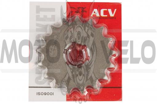 Звезда трансмиссии (передняя) ЯВА 428-17T (сталь 20) ACV