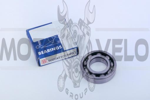 Подшипник SC05A51CS24PX1/2ASQF 25*52*13 (коленвал Suzuki AD50) NT (#SL)