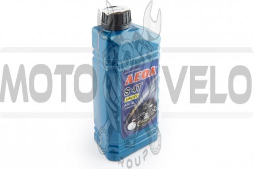 Масло 4T, 1л (SAE 10W-40, полусинтетика) ЛЕОЛ