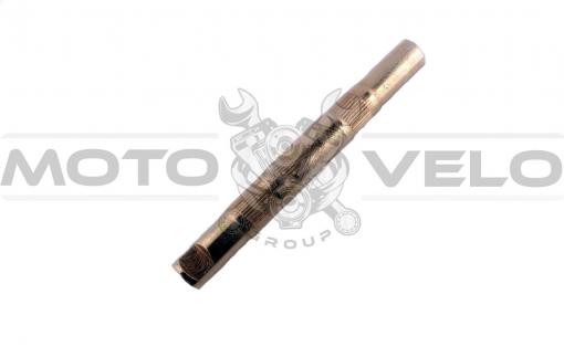 Ось каретки велосипедная (клин) (L-145mm) "KM" (mod:203)