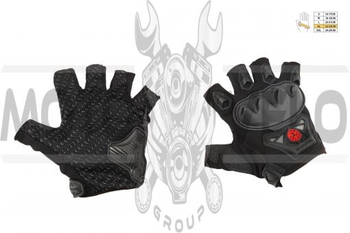 Перчатки без пальцев (mod:MC-29D,size:XL, черные) SCOYCO