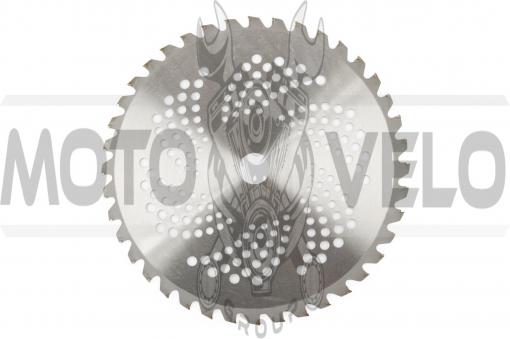 Нож мотокосы 40T (Ø255/22.4 mm) (победитовые зубья) FORESTER